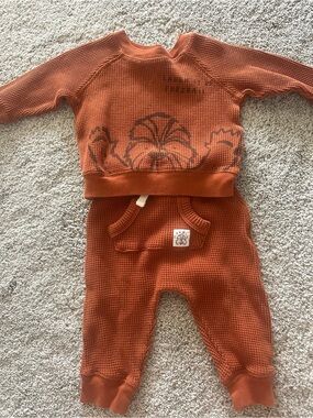 Baby Gap Star Wars Chewie Waffle Knit Baby Sweater & Pants Set